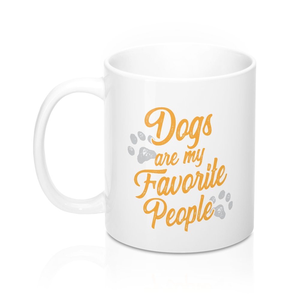 Dogs are My Favorite People Coffee Mug