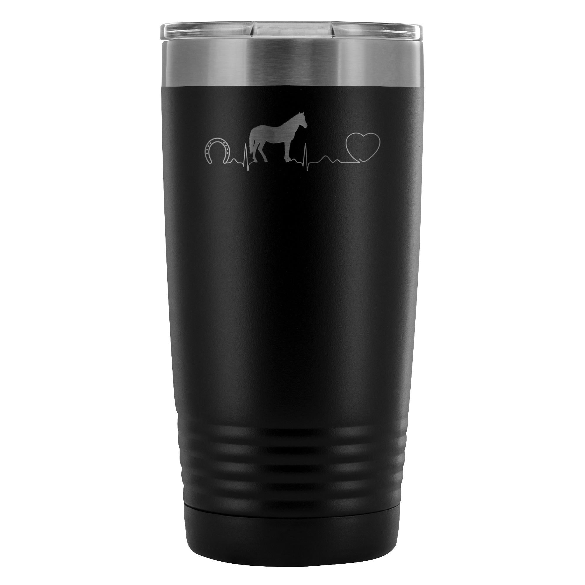 Horse pulse 20oz Vacuum Tumbler