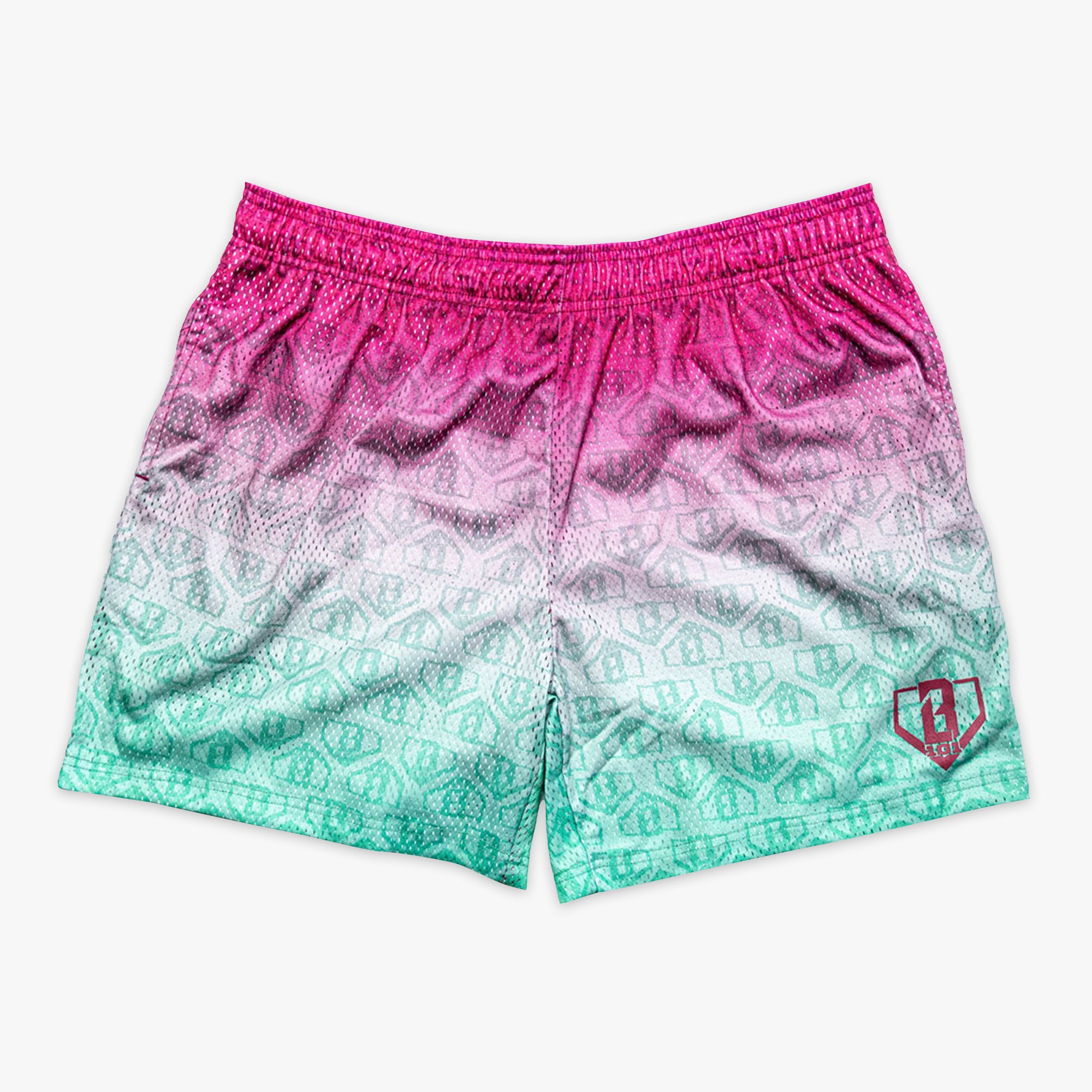Gradient Shorts - Watermelon