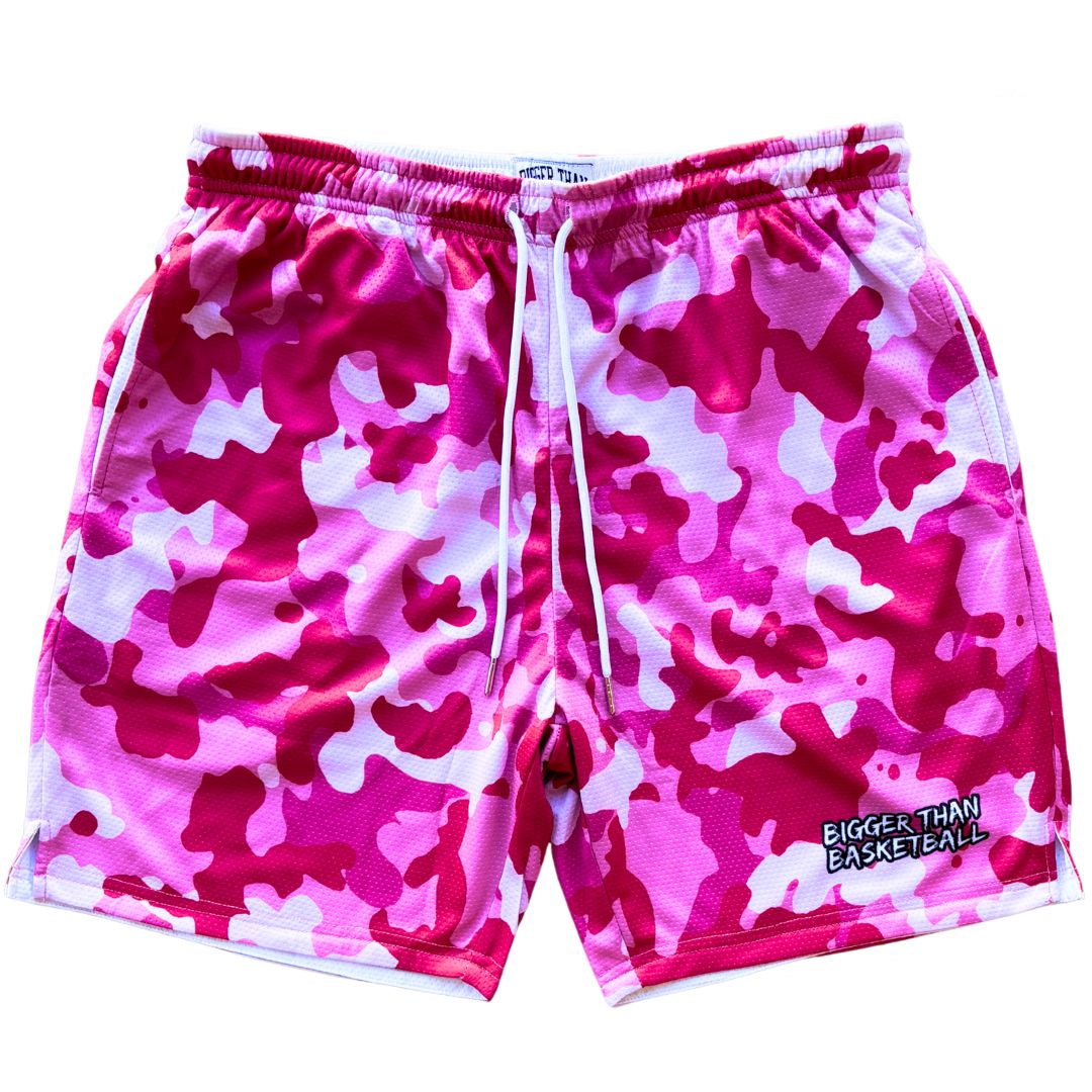 Hooper Camo - Shorts - Pink