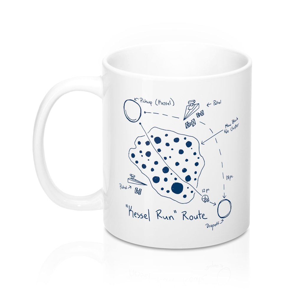 Kessel Run Route Coffee Mug